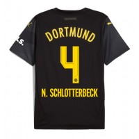 Borussia Dortmund Nico Schlotterbeck #4 Fußballbekleidung Auswärtstrikot 2024-25 Kurzarm